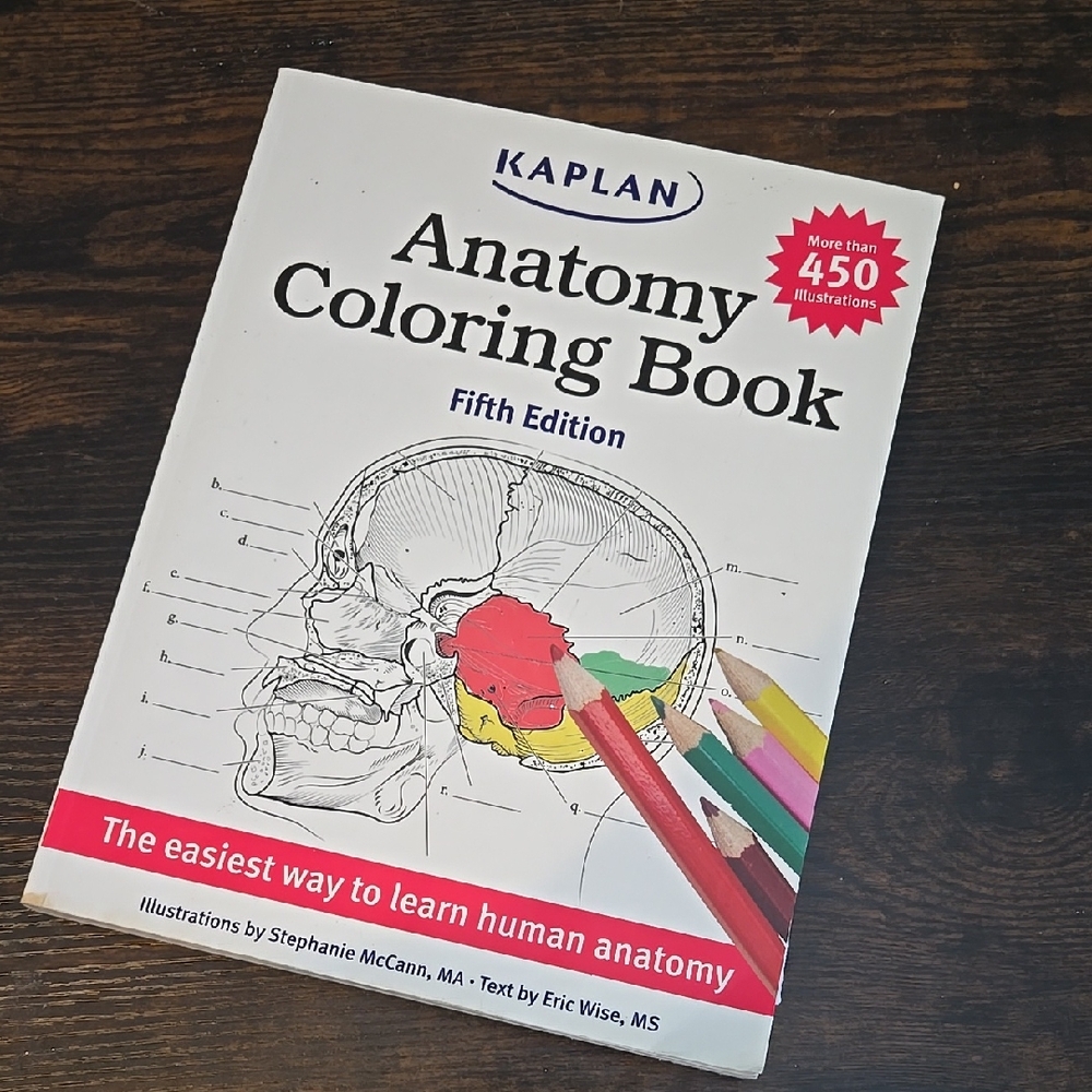 Kaplan Anatomy Coloring Book